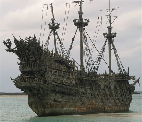 Flying Dutchman Ghost Ship Pirates Abandoned Ships