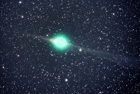 Captured By Amateur Astronomer Jack Newton We See The Brilliant Green
