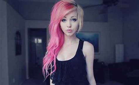 Blonde And Pink Hair On Tumblr
