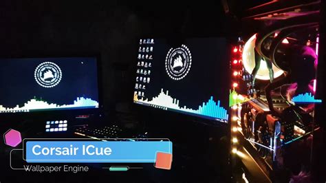Icue Corsair With Wallpaper Engine Feat Spoiler Hyper Cyberpunk Ost
