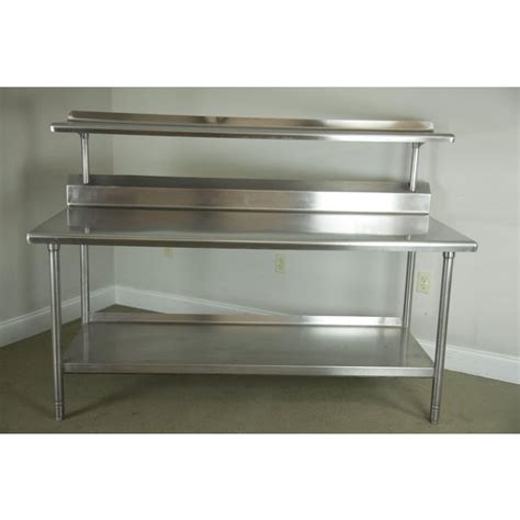 Types of commercial kitchen prep tables we repair. Industrial Stainless Steel 72" Commercial Kitchen Prep ...