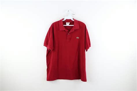 Lacoste Lacoste Croc Logo Faded Short Sleeve Golf Polo Shirt Grailed