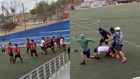 Noqueado Partido De F Tbol Amateur En Antofagasta Termina En