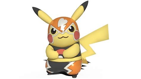 What If Pikachu Libre Was A Male By Kuby64 On Deviantart