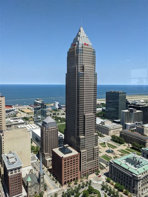 Downtown Cleveland Spotlight Terminal Tower Observation Deck The Cleveland Moms