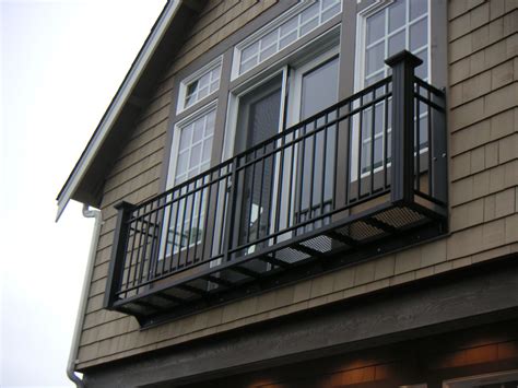 Rail Pro Bolt On Aluminum Balconies Juilette Style And Full Balcony