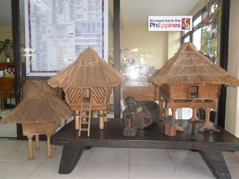 Miniature Houses Of The Indigenous People Of The Cordillera At The