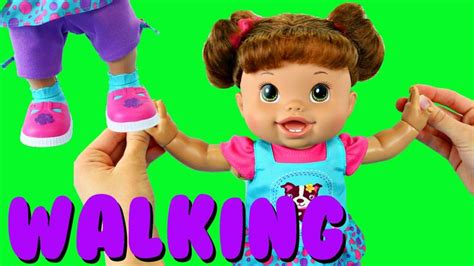 Baby Alive Wanna Walk Doll Walking And Talking Baby Doll Toy Review By