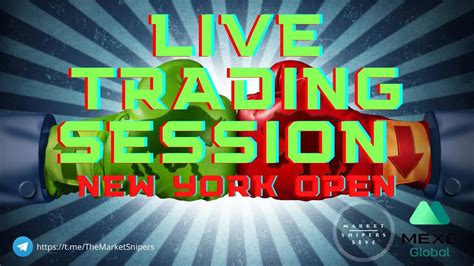 Live Trading Sessions New York Open Youtube