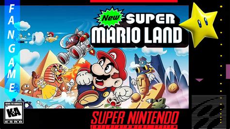New Super Mario Land Snes Fan Game Youtube