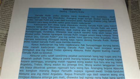 Struktur Teks Anekdot Ing Basa Jawa Giatbelajarglobal
