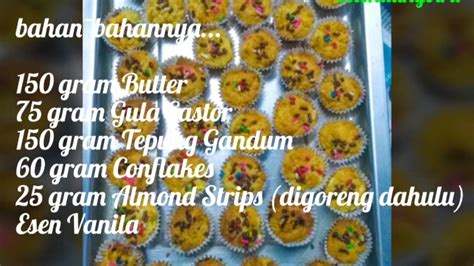 Sesuai untuk dihidangka semasa hari raya. Resepi Raya : Cara membuat Biskut Conflakes simple, mudah ...