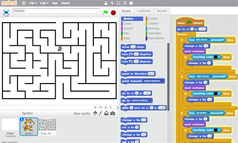 Today i will show you how to make a platforming game on scratch. Scratch maze tutorial. | ProgrammingMax