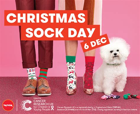 Christmas Sock Day 2019 Help Cancer Research Uk Tk Maxx Uk