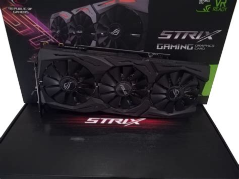 Graphics And Video Cards Asus Rog Strix Gtx 1080 Ti 11gb Oc Edition Was