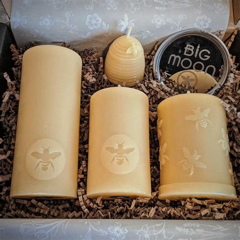 Bee Cozy Beeswax Candle T Set