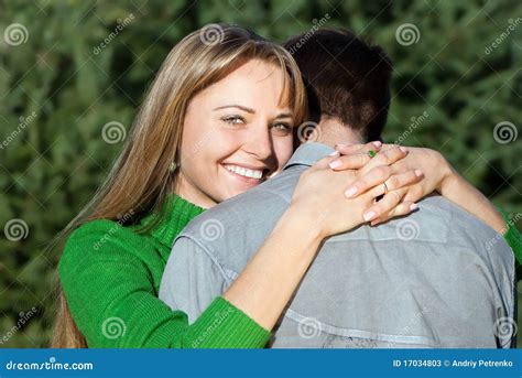 Mature Woman Hugging Her Husband With Love Stock Photos Image 17034803