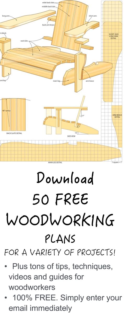 Free Printable Woodworking Plans Pdf