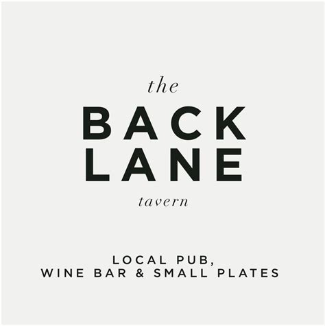 The Back Lane Tavern Woodstock