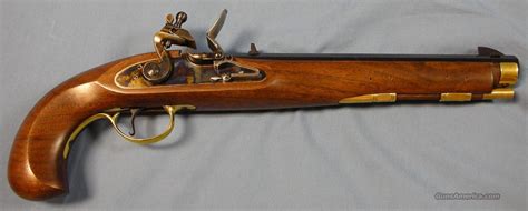 Pedersoli Kentucky Flintlock Pistol 45 Caliber For Sale