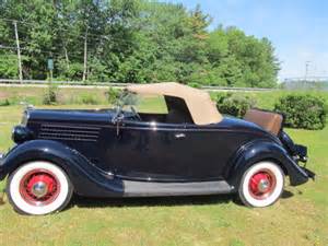 1935 Ford Deluxe Roadster With Rumble Seat Beautiful Condition