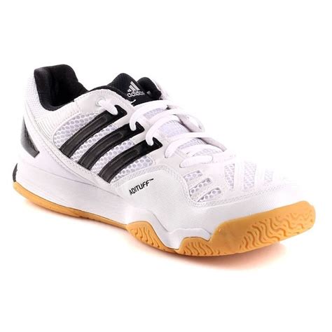 Adidas Bt Feather White Schuhe Badminton Męskie Schuhe Squash
