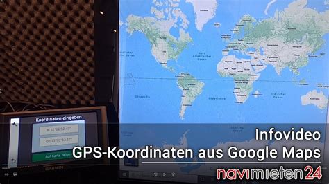 Navimieten24 Infovideo Eingabe Von GPS Koordinaten Aus Google Maps