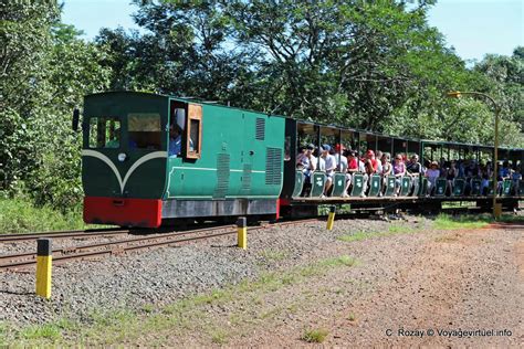 Tourist Train In The Park Puerto Iguazu Cataratas Argentina