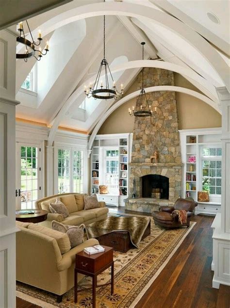 Fireplacevaulted Great Room Home Design Ideas Pinterest