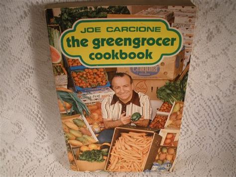 joe carcione the greengrocer cookbook vintage by time2consign
