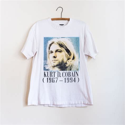 Kurt Cobain Vintage T Shirt Shirts Vintage Tshirts T Shirt