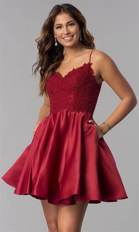 43 Stunning Red Prom Dress You Must Have Formal Dresses Short Winter