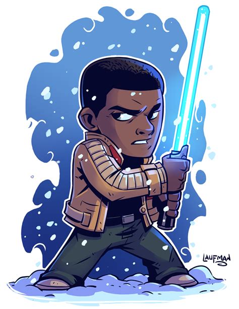 The Force Awakens Chibi Character Illustrations Created By Derek