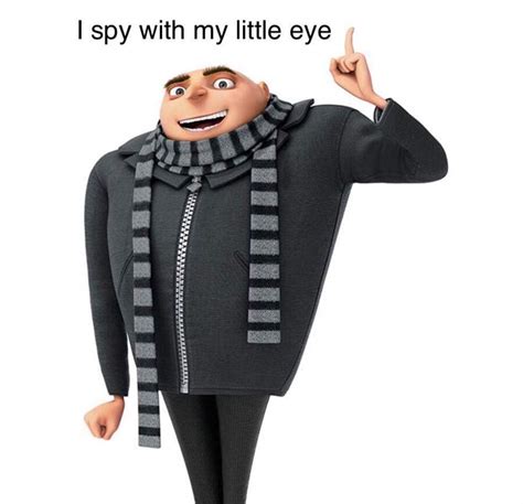 I Spy Meme Gru Dank Memes Amino