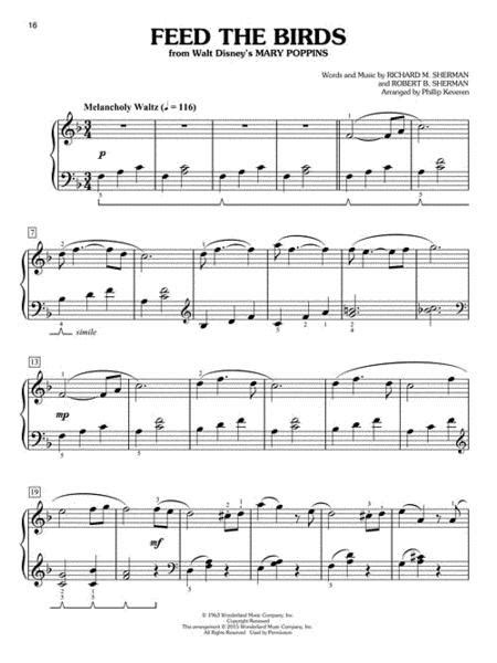 Preview Disney Songs For Easy Classical Piano Hl144352 Sheet Music