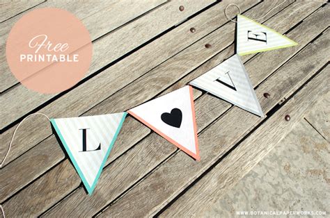 Free Printable Alphabet Banner For All Occasions Botanical Paperworks