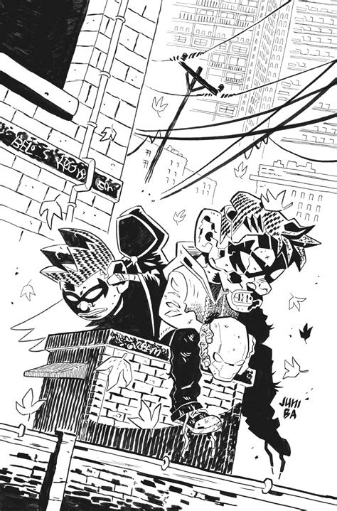 The Boy Wonder #2 cover by Juni Ba, in Chiaroscuro Studios's The Boy