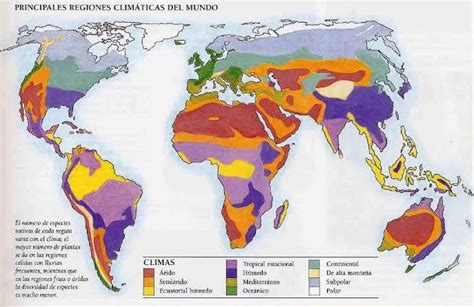 Regiones Climáticas Geografía Climas Distintos Wikisabio