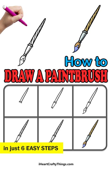 How To Draw Paint Brushes Swimmingkey13
