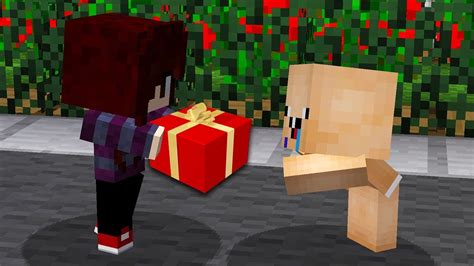 BebÊ Noob Ganhou Um Presente Secreto Da BebÊ Cah No Minecraft Youtube