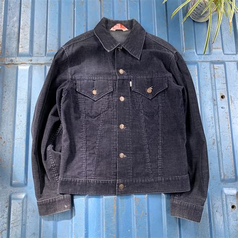 1970s Levis 70505 Corduroy Trucker Jacket Rei Mart