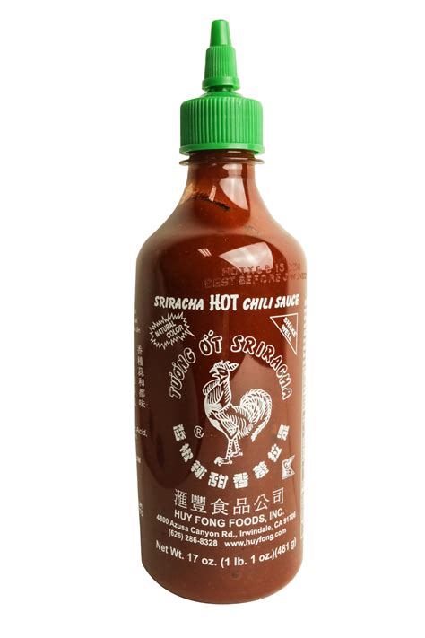 Huy Fong Foods Sriracha Chili Sauce 17 Oz 12 Count Vifon International Inc