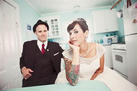 60 Utterly Beautiful Tattooed Brides · Rock N Roll Bride