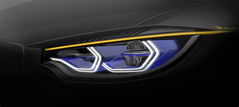 Bmw M4 Concept Iconic Lights Brings Intelligent Laser Beams And Oleds