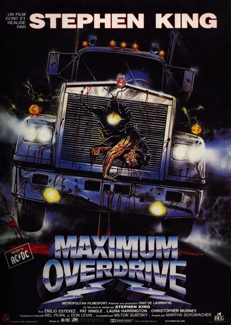 Test Blu Ray Maximum Overdrive Réalisé Par Stephen King Homepopcornfr