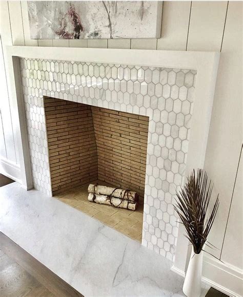 Marble Tile Fireplace Wall Fireplace Guide By Linda