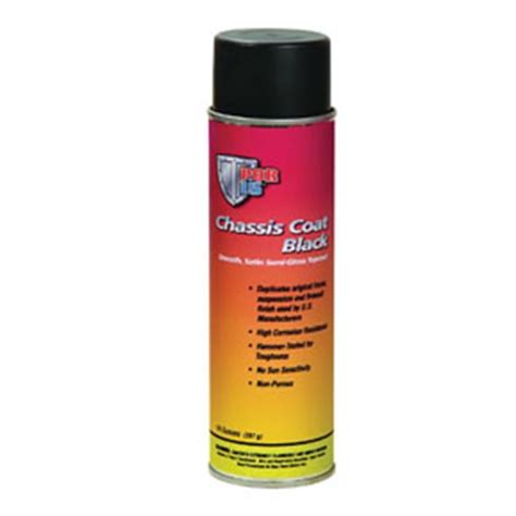 Absolute Coatings 41318 Chassis Coat Black 14 Oz Spray Paint Paint