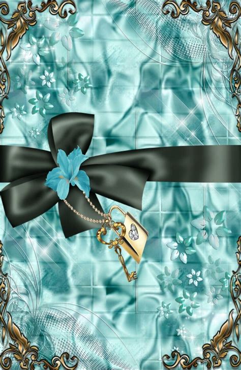 Pin By Mαr£€n€ Ρ On Wα££s♥2♥ Tiffany Blue Blue Gold Wallpaper