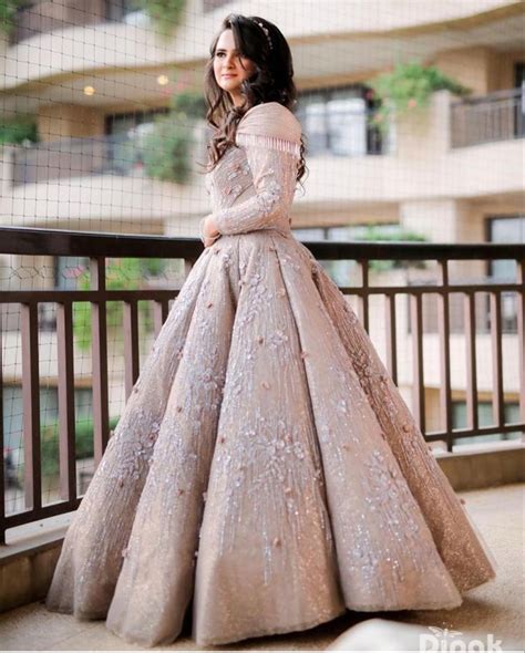 Engagement Bride Engagement Gowns Wedding Dresses For Girls Indian Wedding Gowns