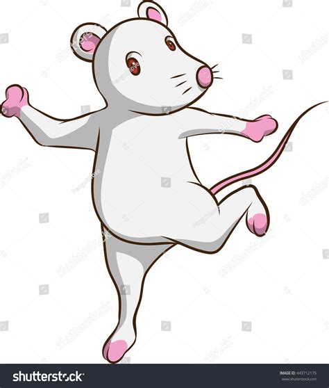 Dancing Mouse Stock Vector Royalty Free 443712175 Shutterstock